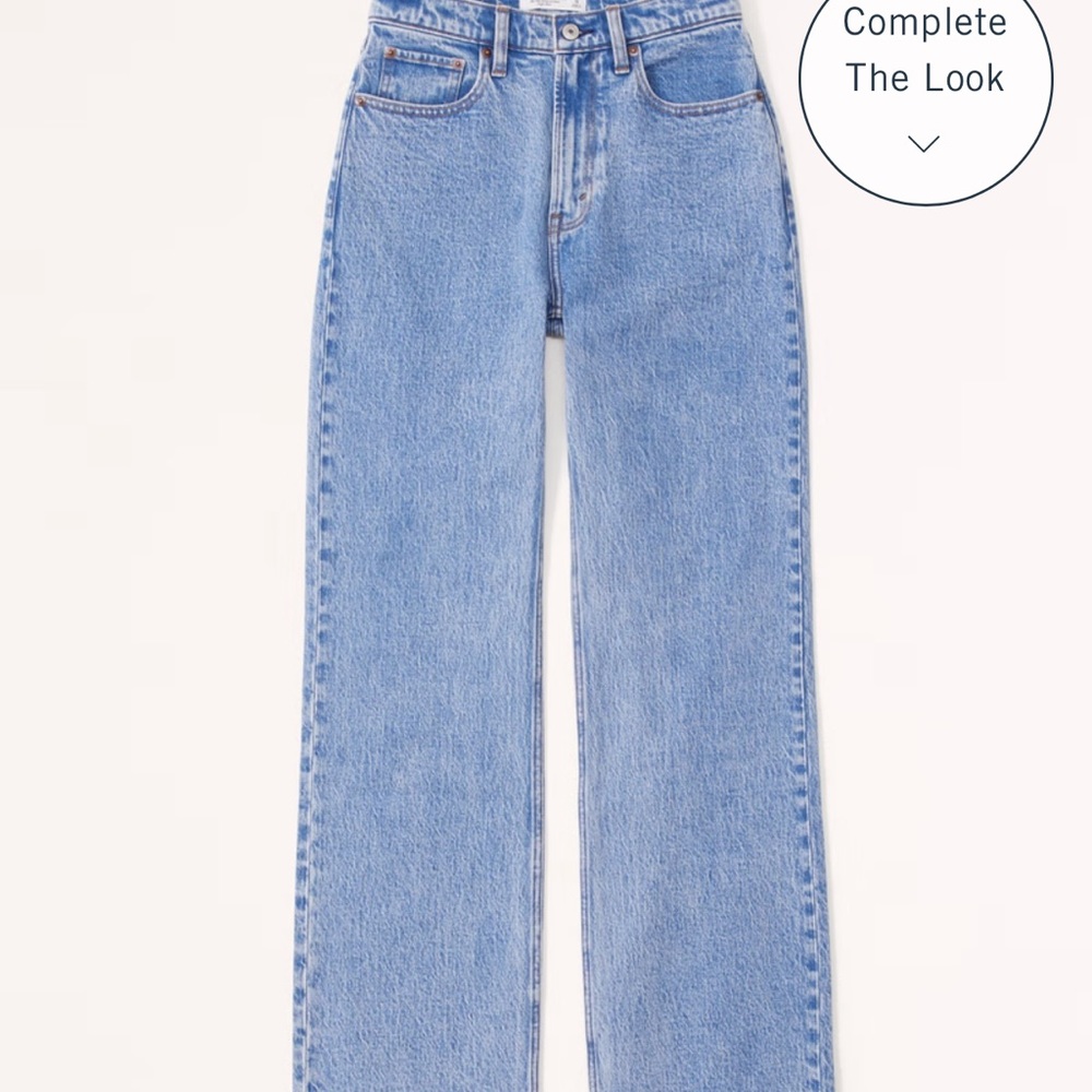 Abercrombie & Fitch Light Blue Women Jeans